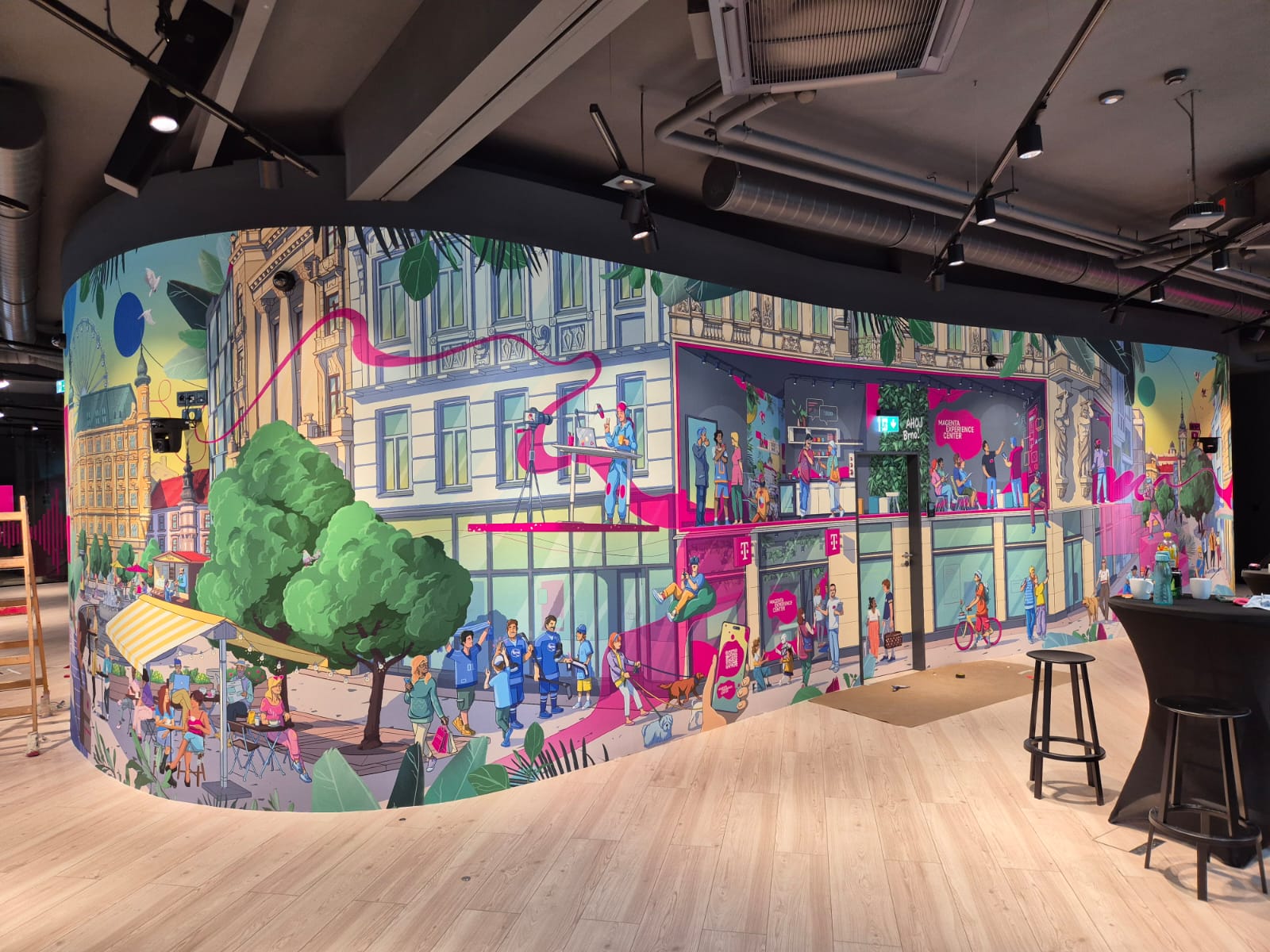 T-MOBILE - MAGENTA EXPERIENCE CENTER BRNO - 2025